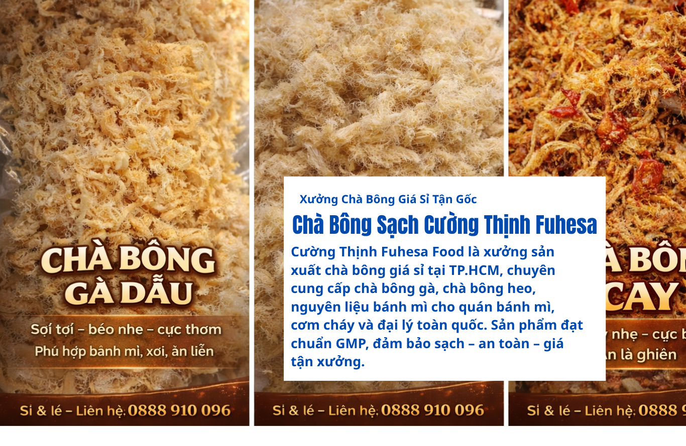 xưởng sỉ chà bông